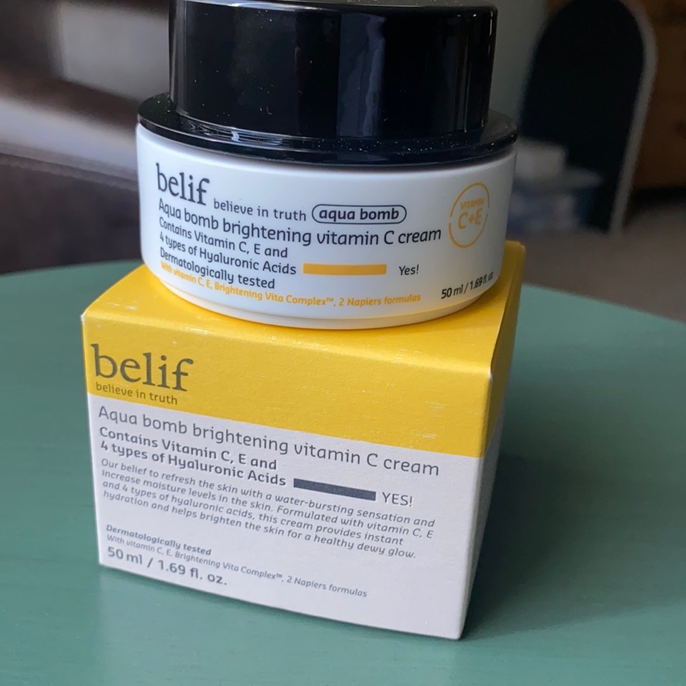 Belief Aqua Bomb brightening vitamin c cream